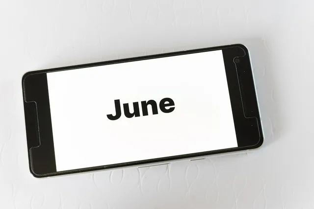 mockup, screen, smartphone, website, blog, word, june, month, year, time, calendar, meeting, agenda, date, appointment calendar. What a Content Calendar Template Should Include