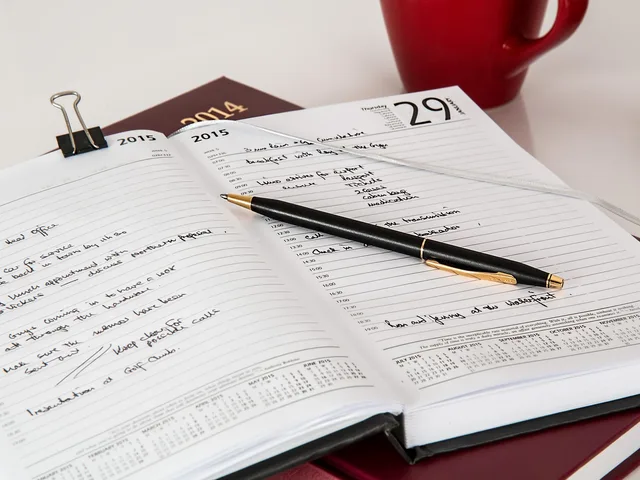 diary, journal, pen, notebook, january, desk, office, page, note, writing, workplace, cup, date, calendar, meeting, appointment, plan, reminder, schedule, organizer, diary, calendar, calendar, calendar, appointment, schedule, schedule, schedule, schedule, schedule. Which Content Calendar Template Software to Trial