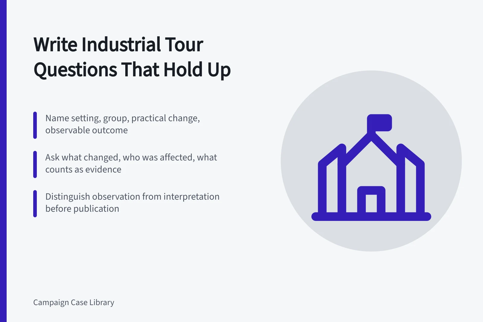 Card on writing industrial tour case study questions that hold up. How to write industrial tour case study questions that hold up
