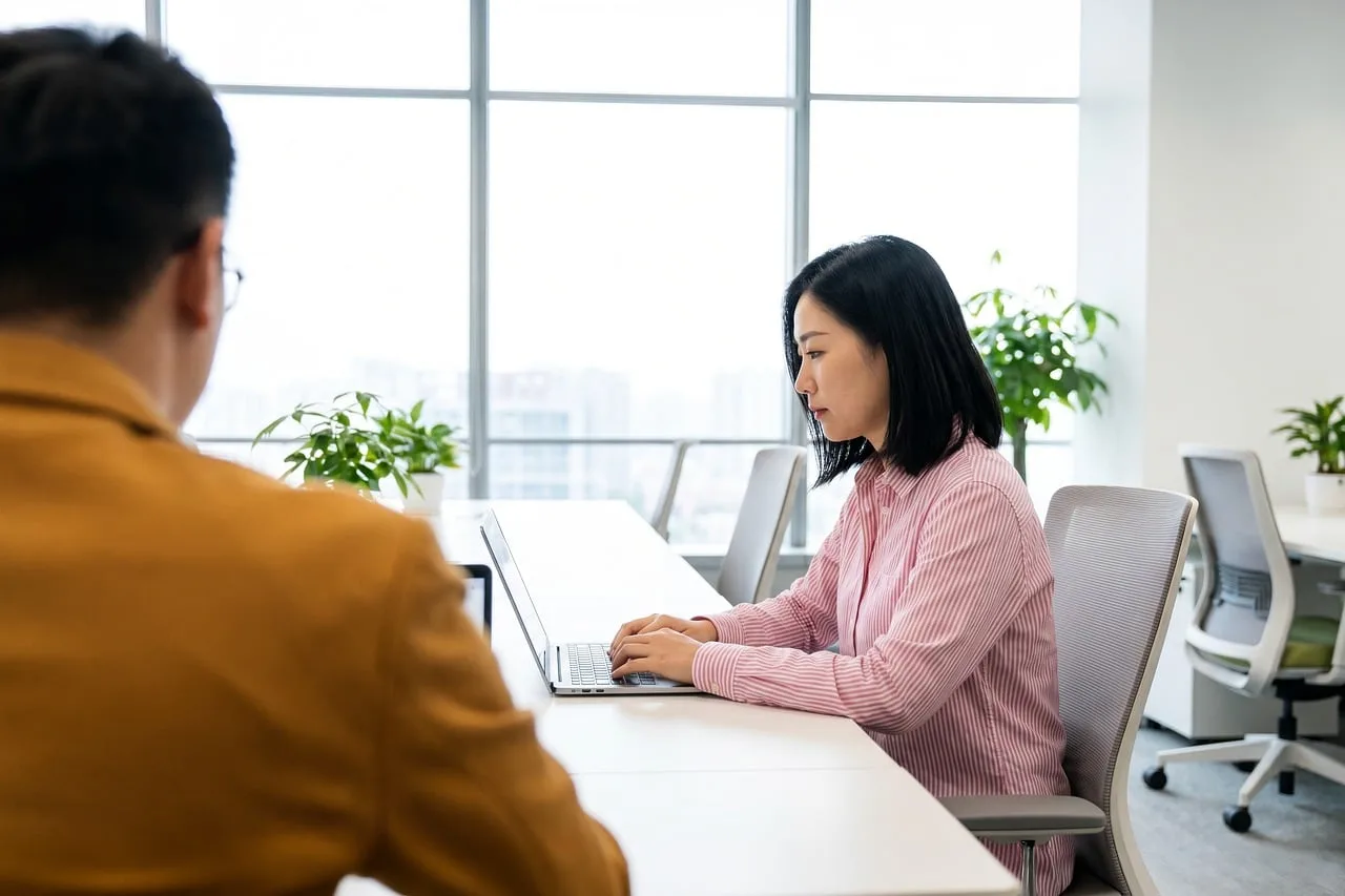 office, business, meeting, professionals, laptop, working, collaboration, technology, modern, workplace, colleagues, discussion, woman, man, desk, interior, education, focus, active, business meeting. Plain Facts About Marketing Strategy Worth Knowing