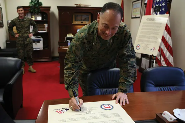 Maj. Gen. Peter J. Talleri signs the Military Saves Campaign proclamation on Camp Foster Feb. 1, announcing February as Military Saves Month. The Military Saves Campaign is a socia. Social Media Templates: 2027 Business Guide